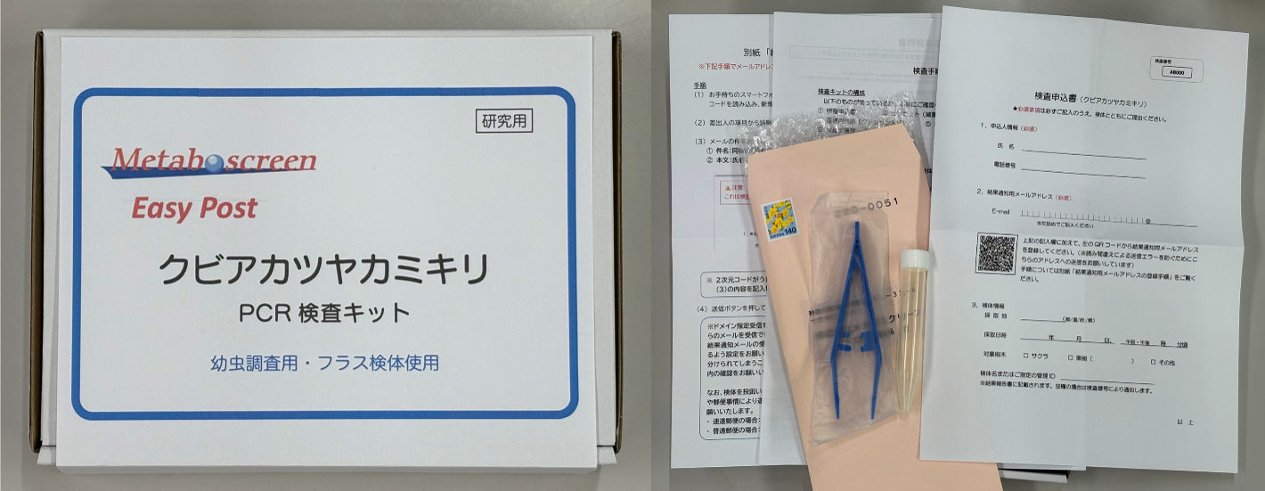 クビアカツヤカミキリ検査キット